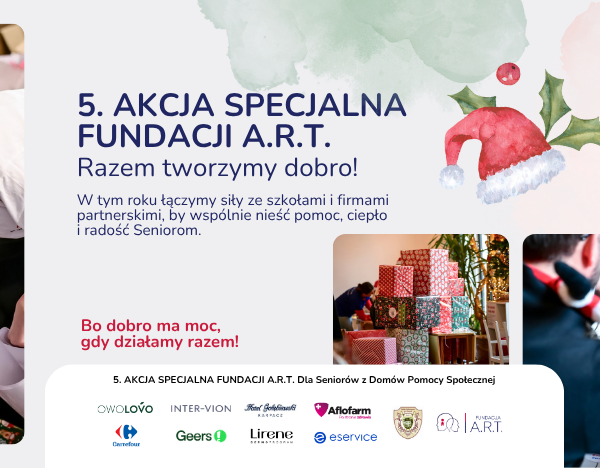 Manager na Obcasach wspiera 5. Akcję Specjalną Fundacji A.R.T.