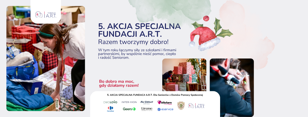 Manager na Obcasach wspiera 5. Akcję Specjalną Fundacji A.R.T.